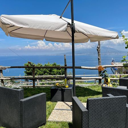 La Badia Montechiaro - Breathtaking View Of Sorrento Coast Villa Vico Equense Bagian luar foto