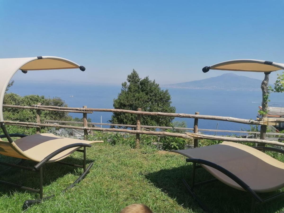 La Badia Montechiaro - Breathtaking View Of Sorrento Coast Villa Vico Equense Bagian luar foto