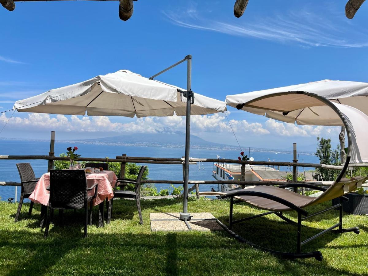 La Badia Montechiaro - Breathtaking View Of Sorrento Coast Villa Vico Equense Bagian luar foto