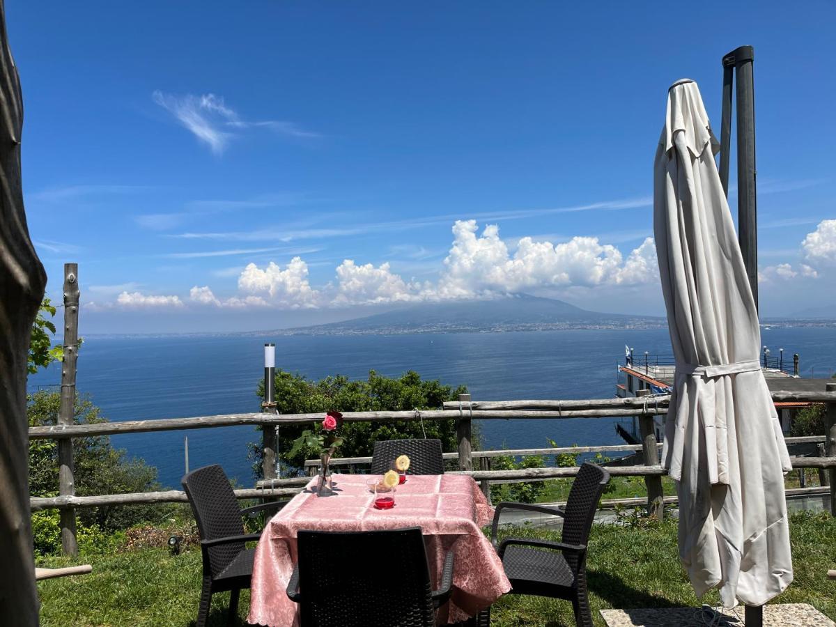 La Badia Montechiaro - Breathtaking View Of Sorrento Coast Villa Vico Equense Bagian luar foto
