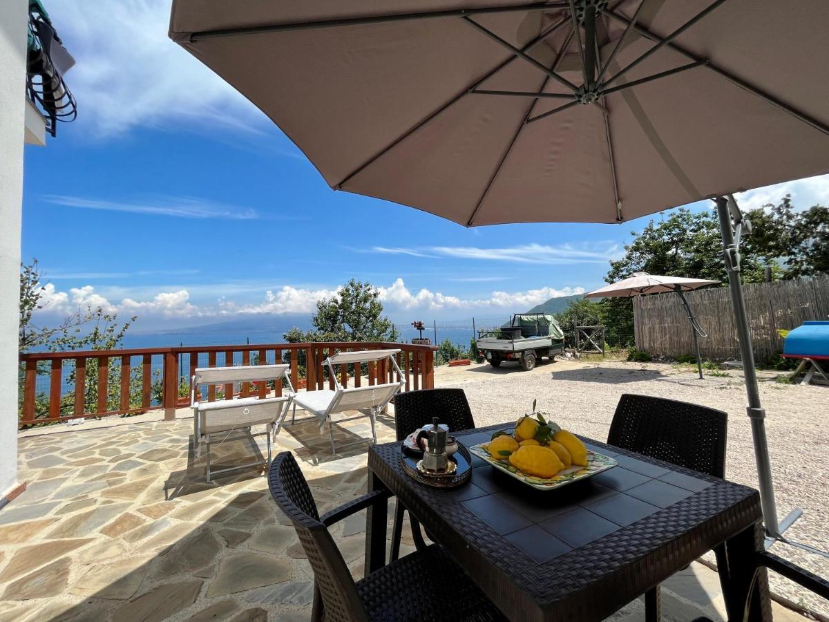 La Badia Montechiaro - Breathtaking View Of Sorrento Coast Villa Vico Equense Bagian luar foto