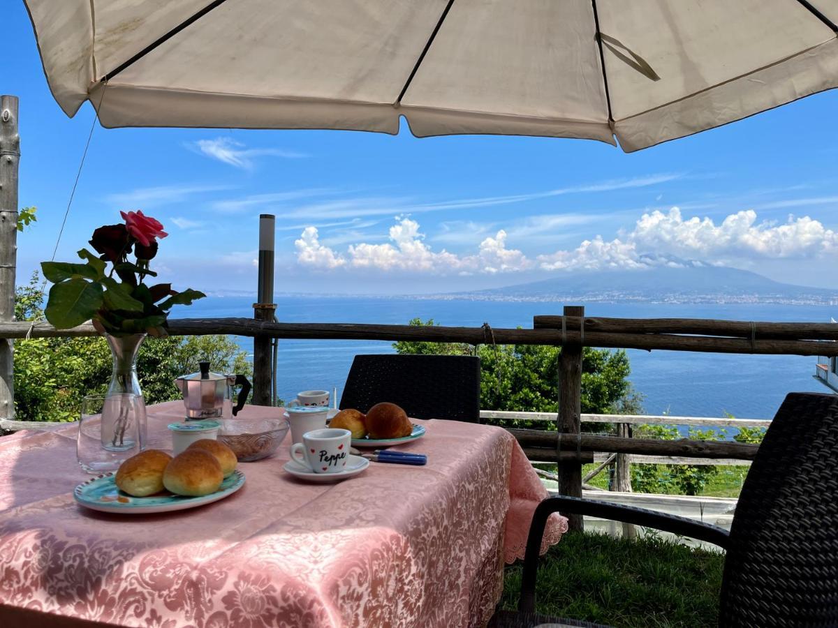 La Badia Montechiaro - Breathtaking View Of Sorrento Coast Villa Vico Equense Bagian luar foto