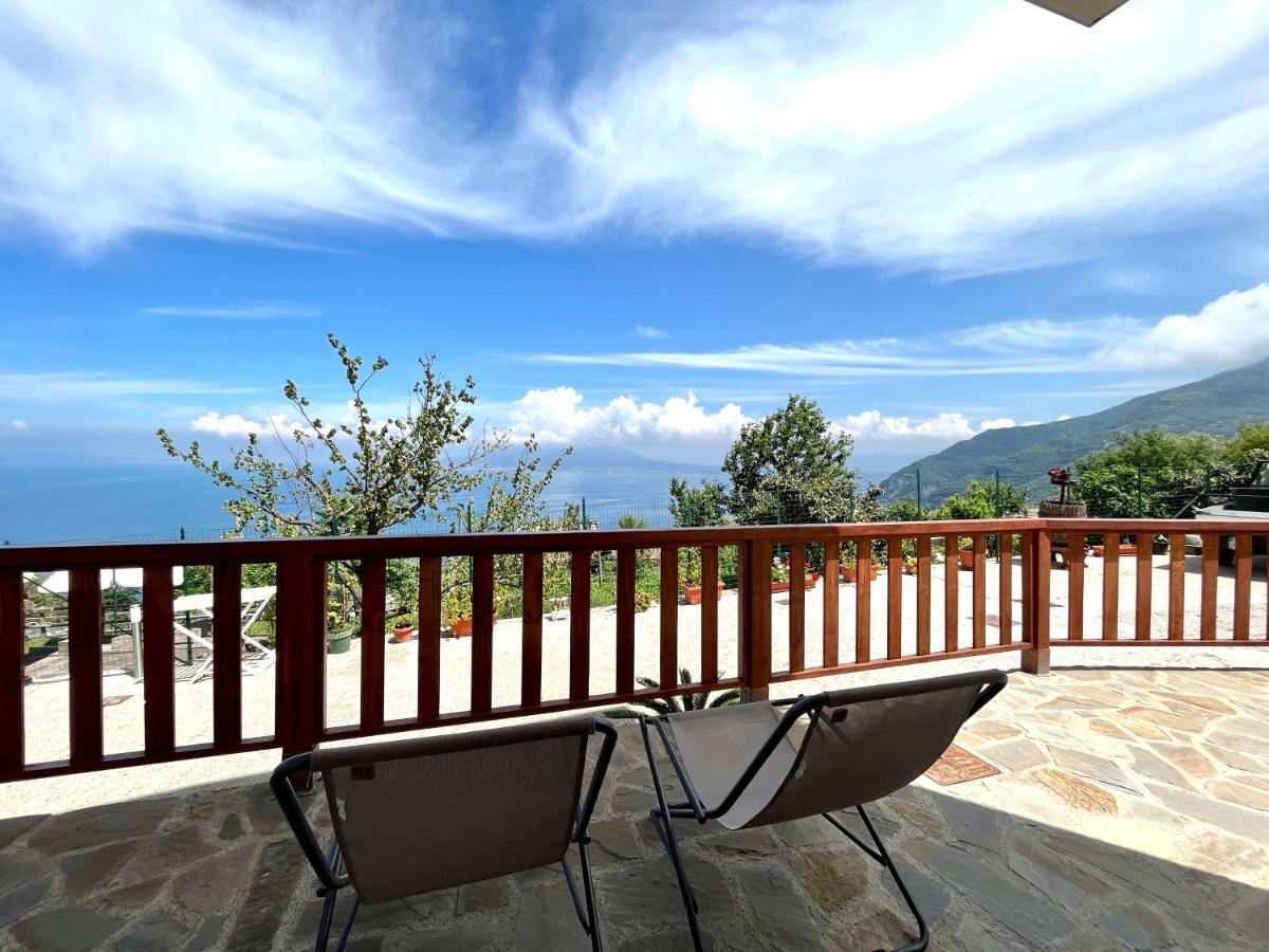 La Badia Montechiaro - Breathtaking View Of Sorrento Coast Villa Vico Equense Bagian luar foto