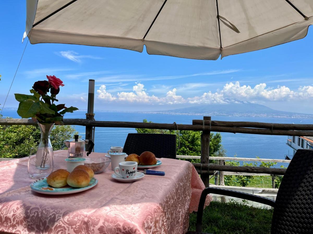 La Badia Montechiaro - Breathtaking View Of Sorrento Coast Villa Vico Equense Bagian luar foto