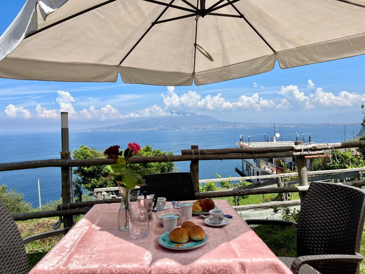 La Badia Montechiaro - Breathtaking View Of Sorrento Coast Villa Vico Equense Bagian luar foto