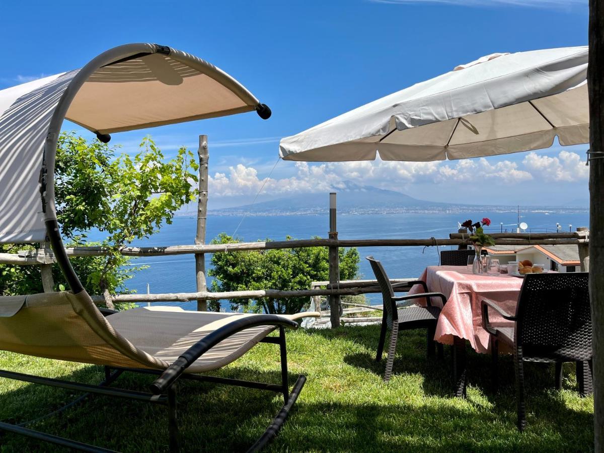 La Badia Montechiaro - Breathtaking View Of Sorrento Coast Villa Vico Equense Bagian luar foto